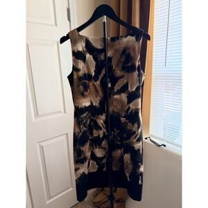 3 for $9 AB Studio Brown and Black sleeveless Dress 10 EUC